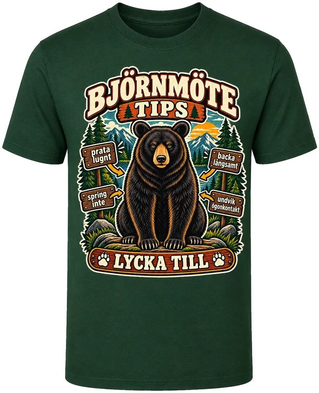 Björnmöte Tips